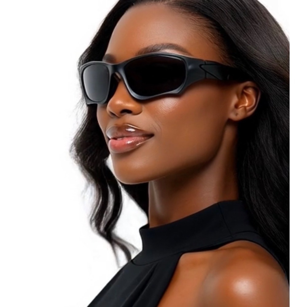 Polarized Sunglasses Wrap Around UV Protection Women Driving Safety Performance
